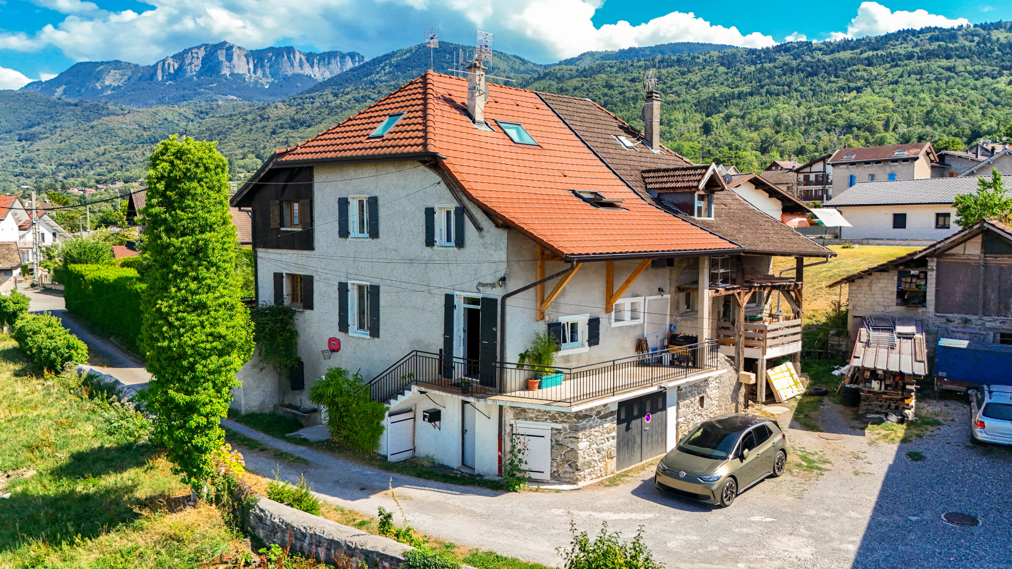 LUGRIN VUE PANORAMIQUE LAC LÉMAN | MAISON DE VILLAGE PLEINE DE CHARME